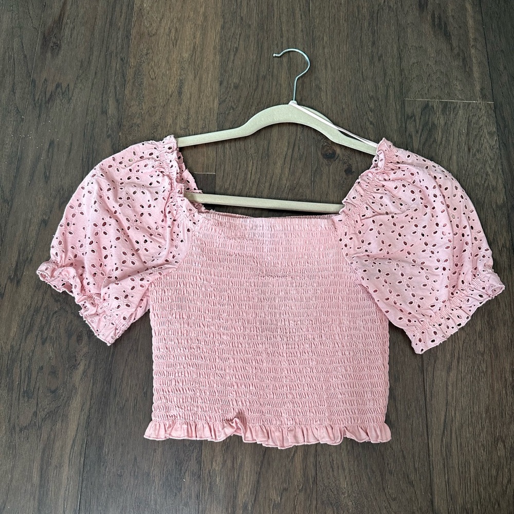 Eyelet Top